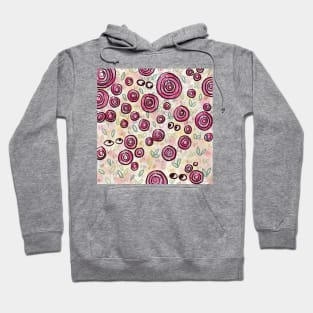 Hiding among roses Hoodie